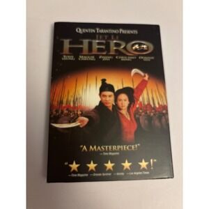 Jet Li Hero DVD Quentin Tarantino Presents Action Martial Arts Film